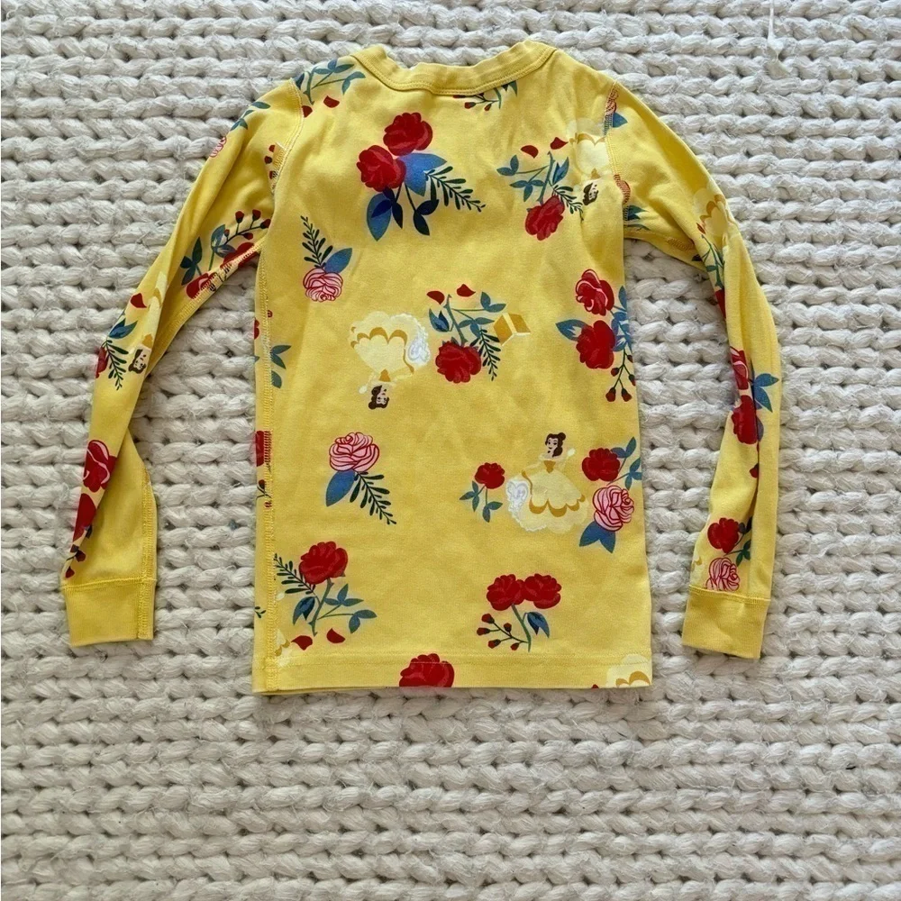 Hanna Andersson Disney Belle Pajama top
